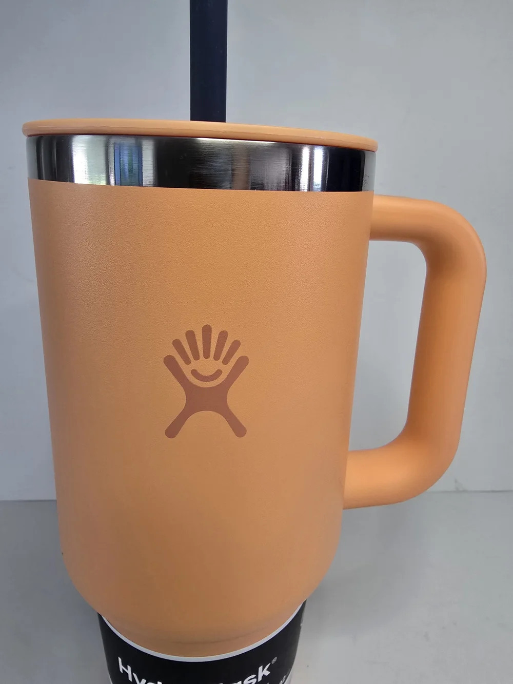 HYDRO FLASK 32oz All‎ Around Travel Tumbler Lid Handle Nectar Color, Flex Straw